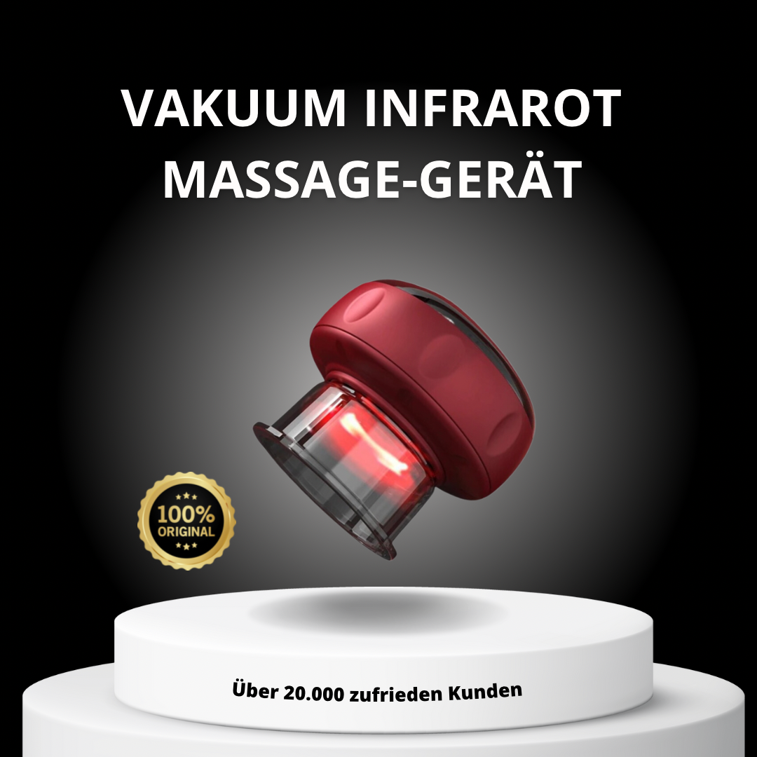 Vakuum Infrarot Massage-Gerät + GRATIS Guide