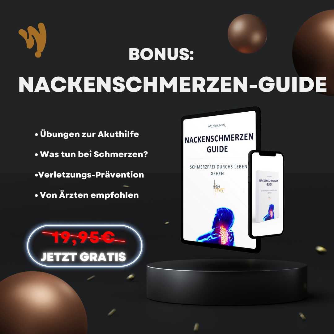 Nacken-Schmerzfrei Kissen + GRATIS Guide